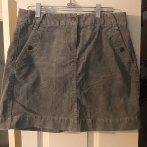 J. Crew Corduroy Skirt